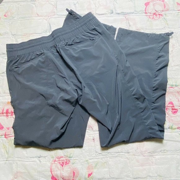 Athleta Women Gray Size 8 La Ruched Active lounge - Picture 8 of 12